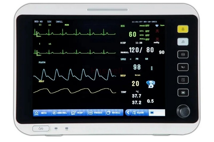 splinternuwe Veterinary Vital Signs Monitor VM121 - van China Haswell te koop 1